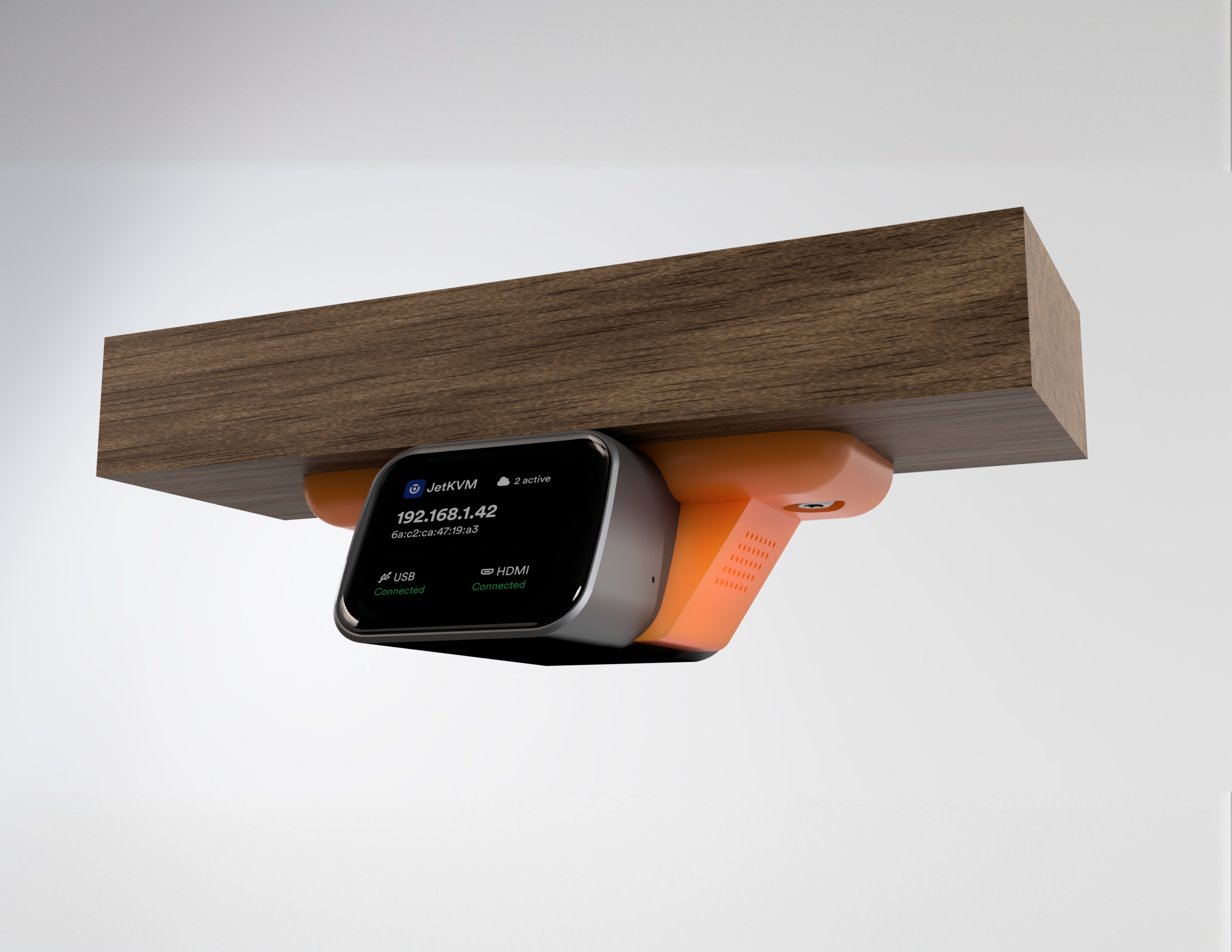 JetKVM Under Desk Mount