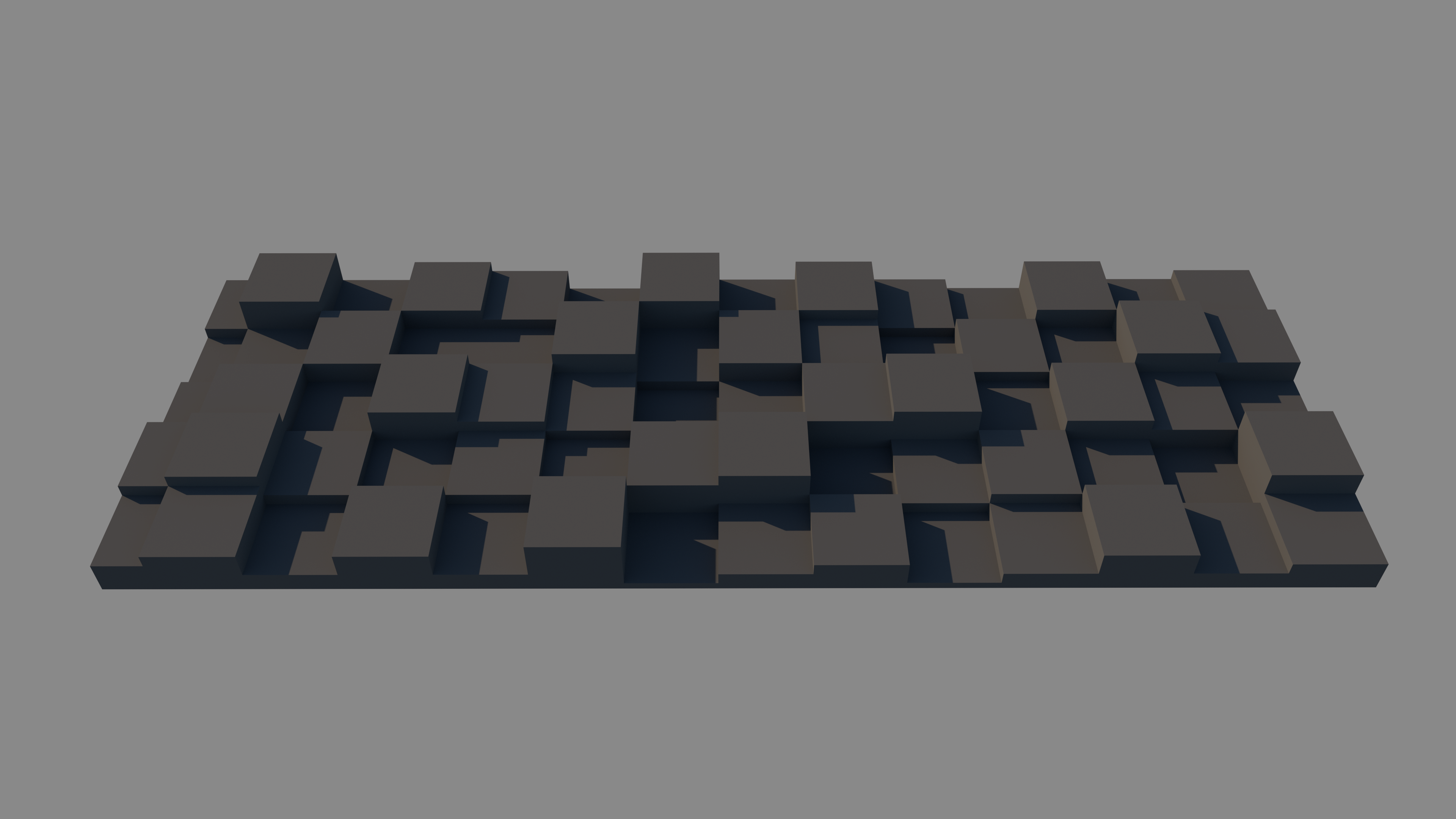 Decorative Cube Grid Panels