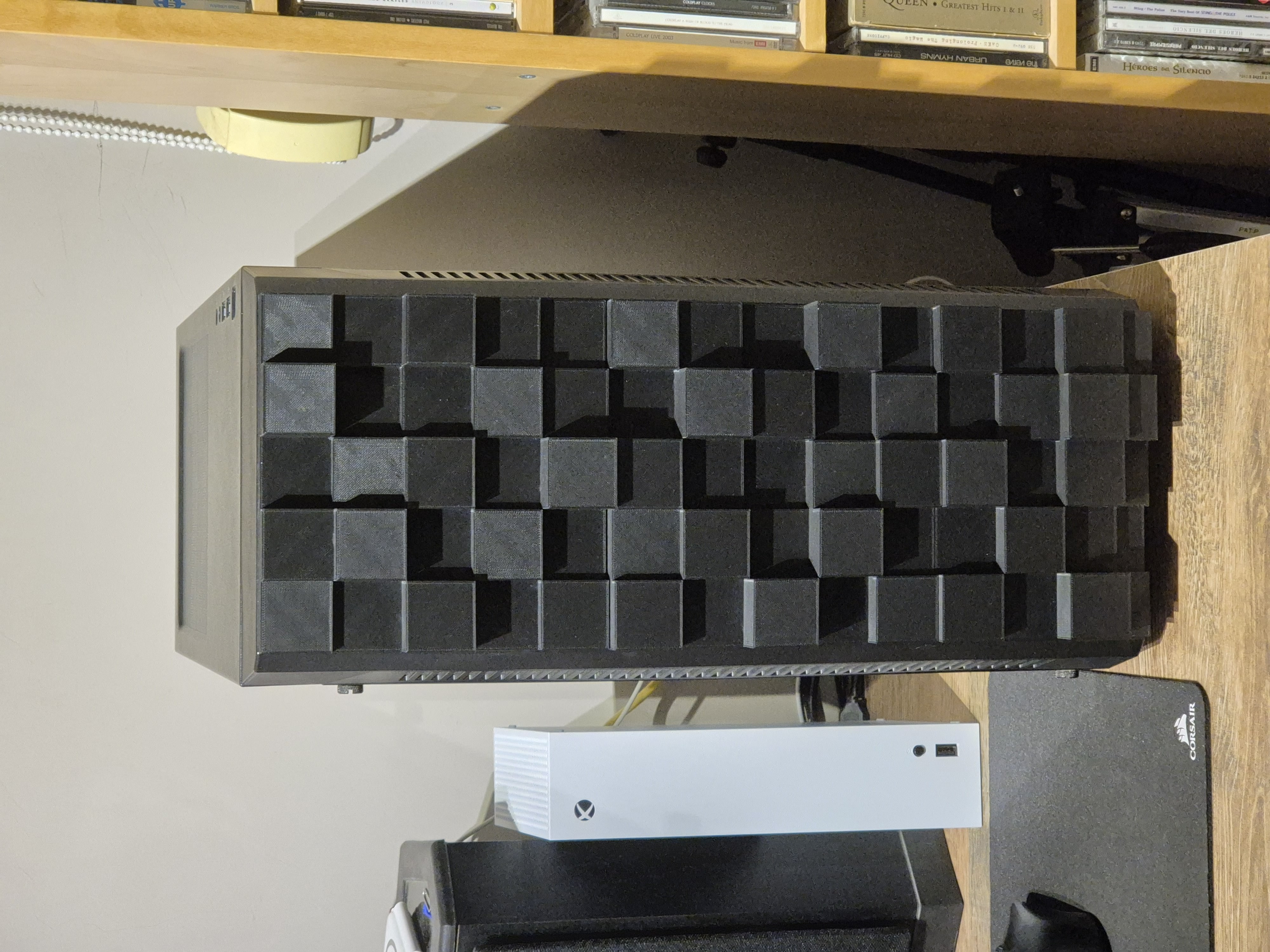 Miniatura 3 do modelo 3D Decorative Cube Grid Panels