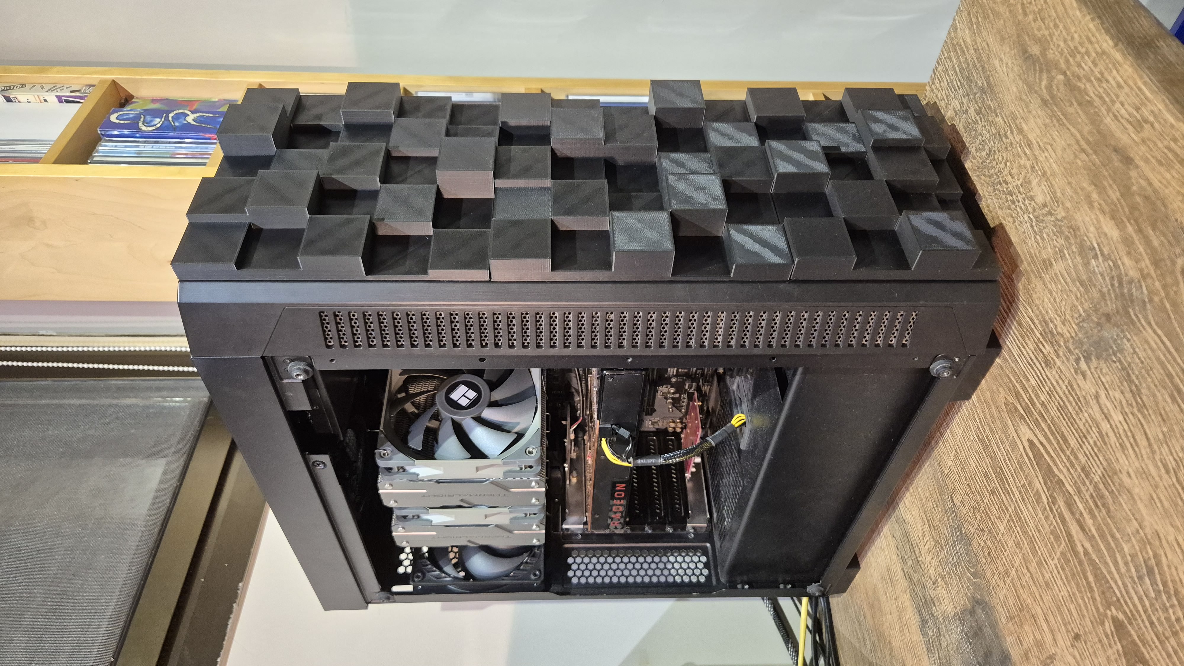 Miniatura 2 do modelo 3D Decorative Cube Grid Panels