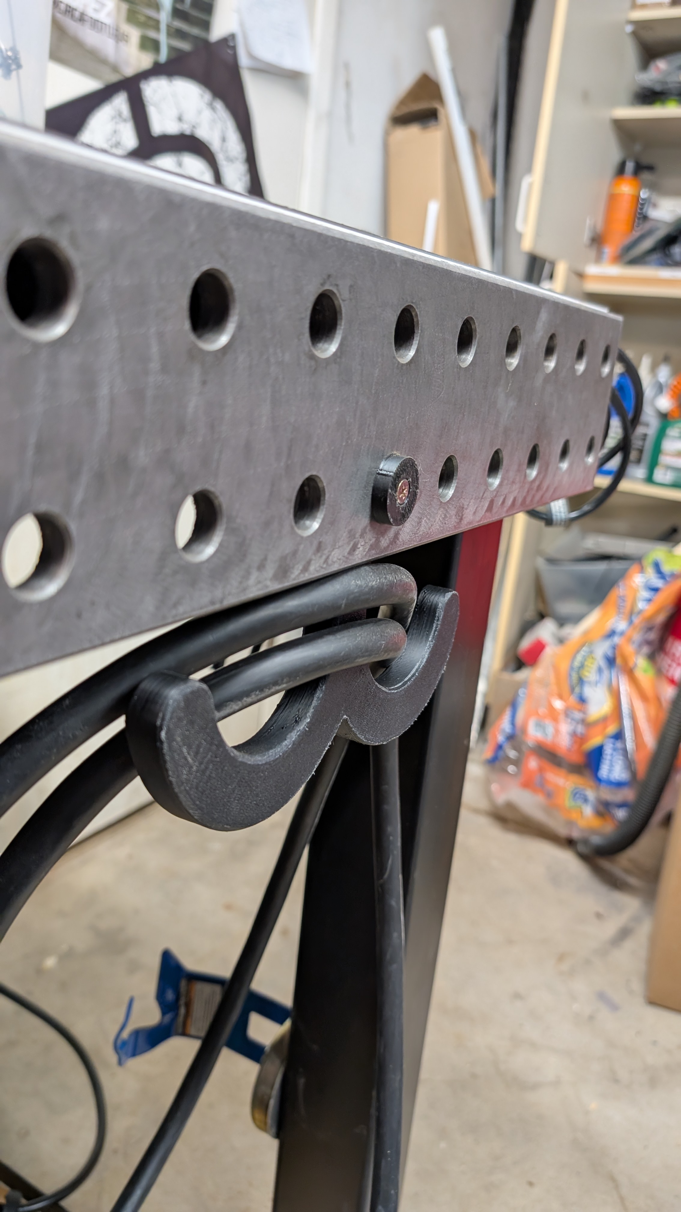 Weld Table Cable Hook