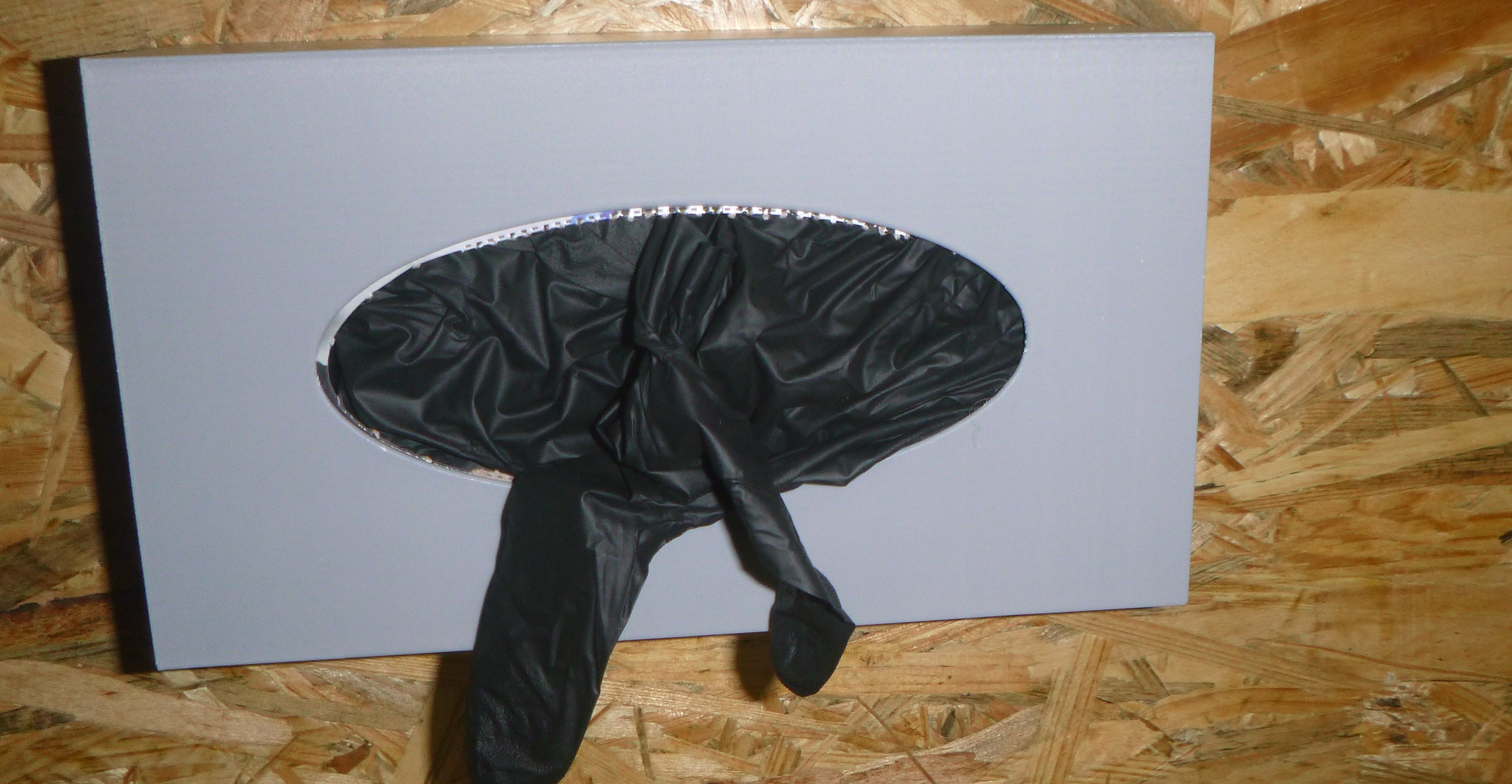 Glove Box for Wallmounting / Box für Einmalhandschuhe Latex oder Nitril (Boxgröße wie "Aldi Opti Home")