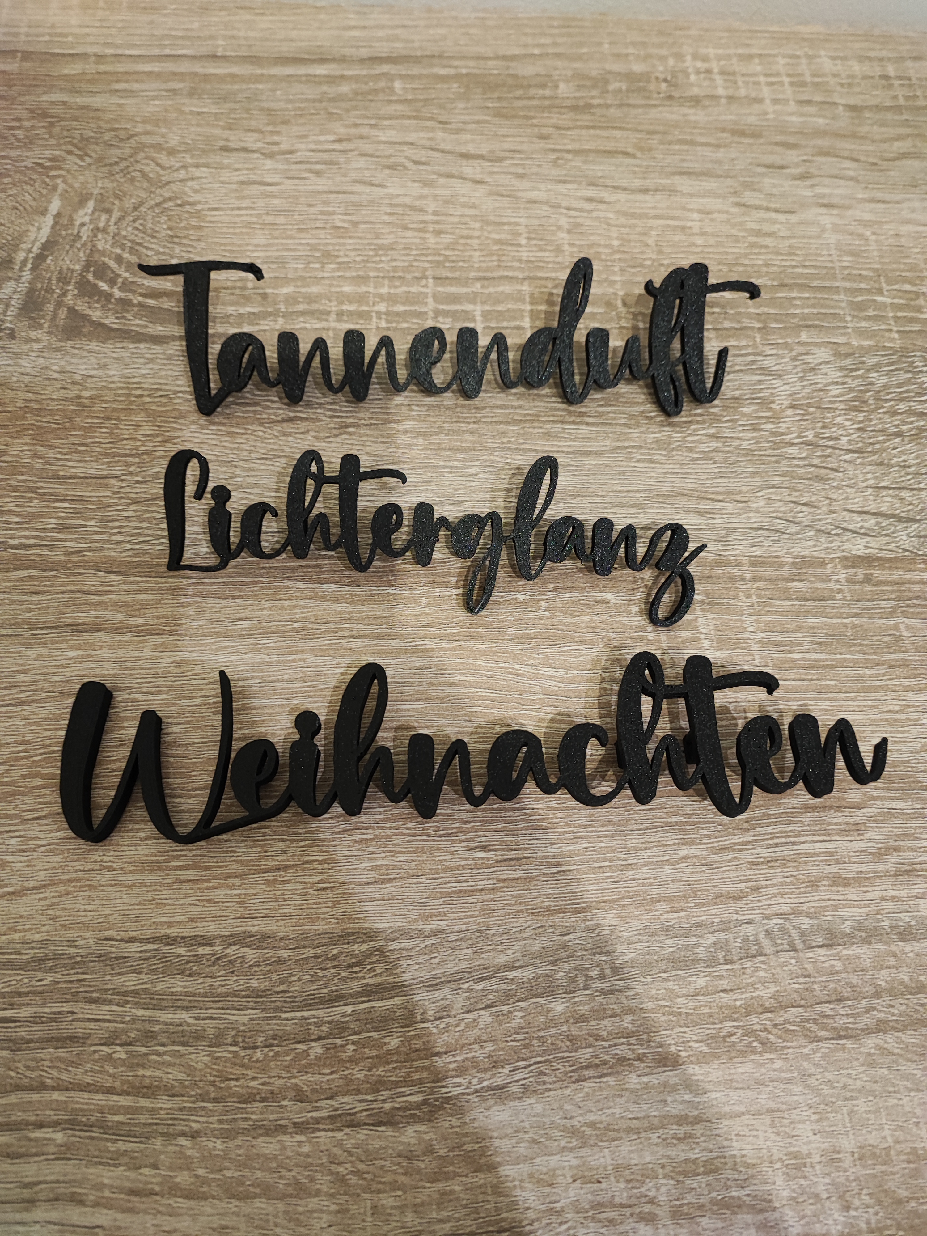 Verschiedene Schriften