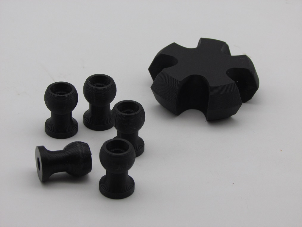 Miniatura 2 do modelo 3D Geodesic Dome fixations
