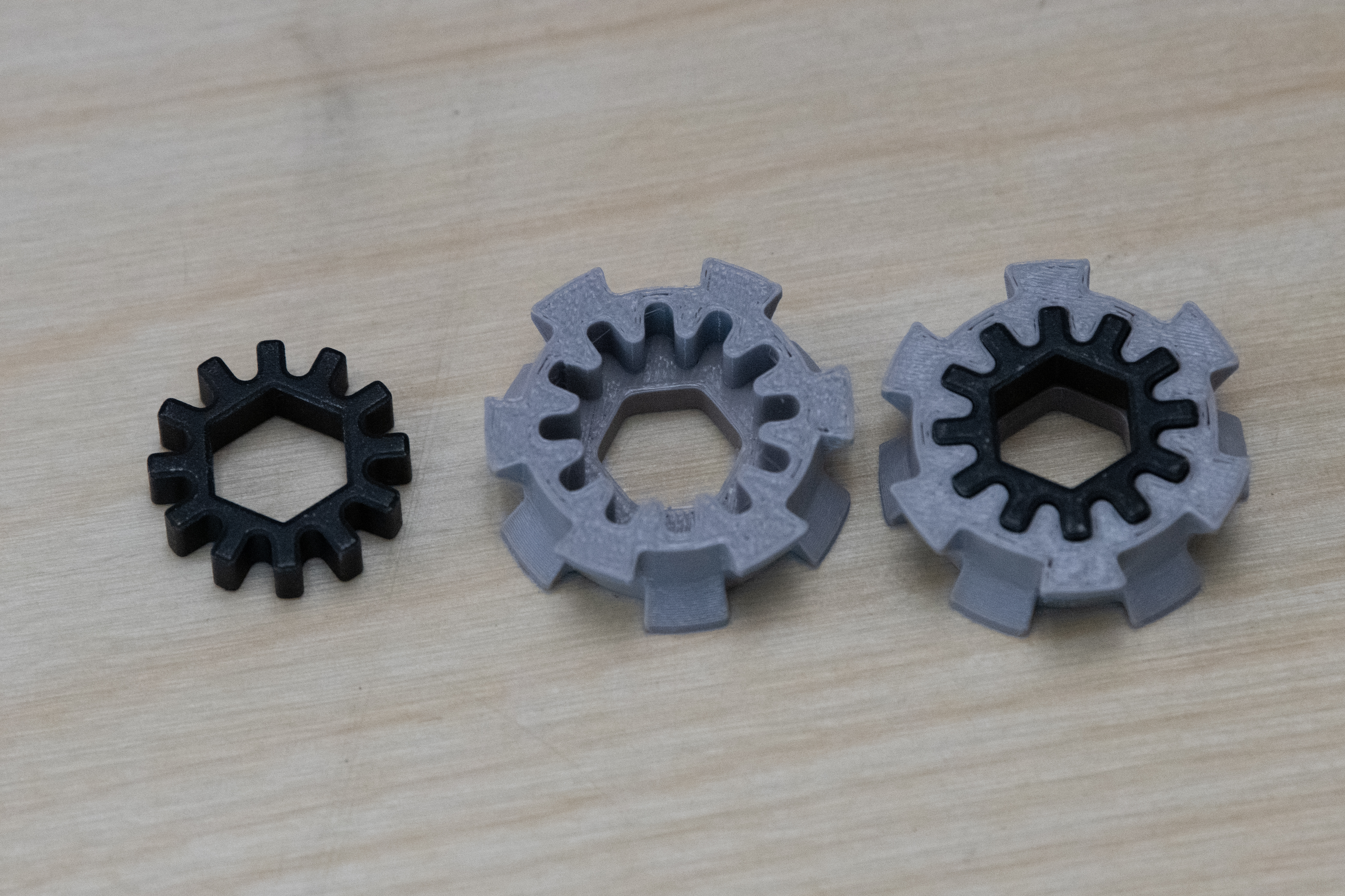 30mm Polybelt Pulley for 1/2" Hex Shaft