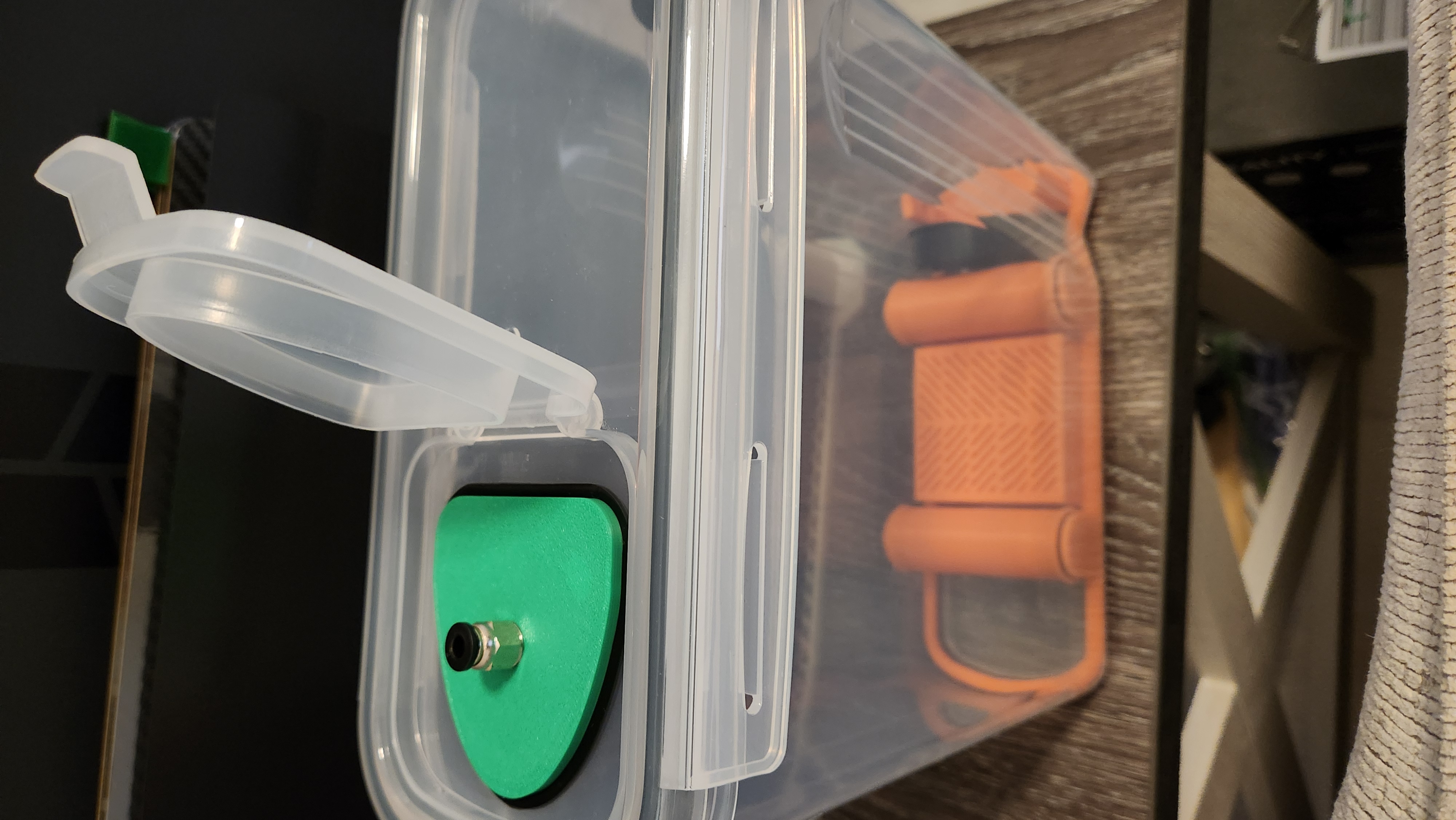 Cereal Box Cover / Dry Box Lid  for Bowden Tube