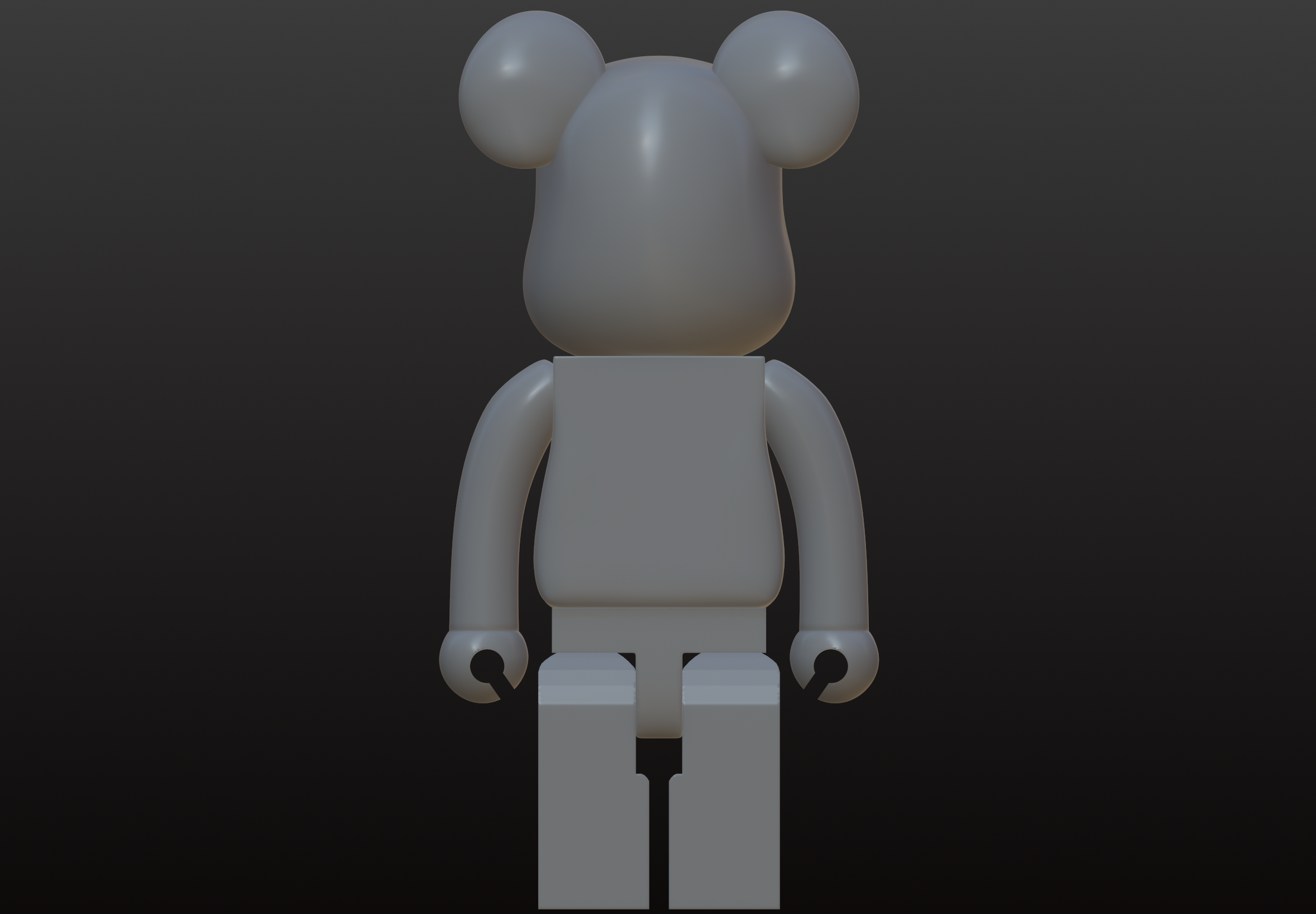 Miniatura 3 do modelo 3D Bear Brick