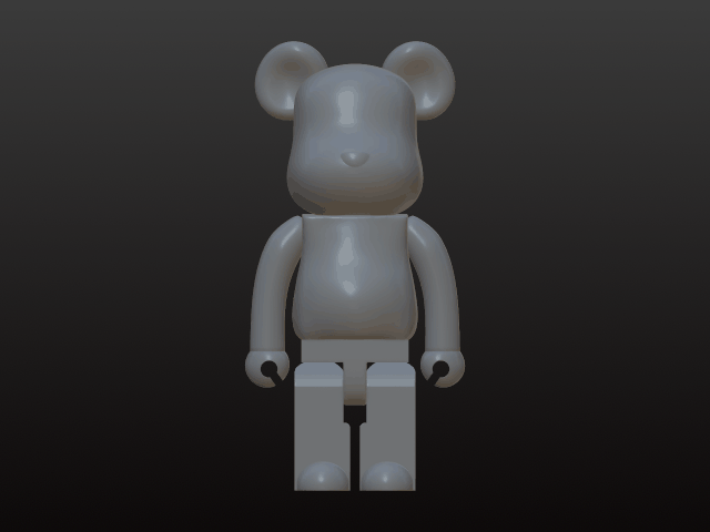 Miniatura 2 do modelo 3D Bear Brick