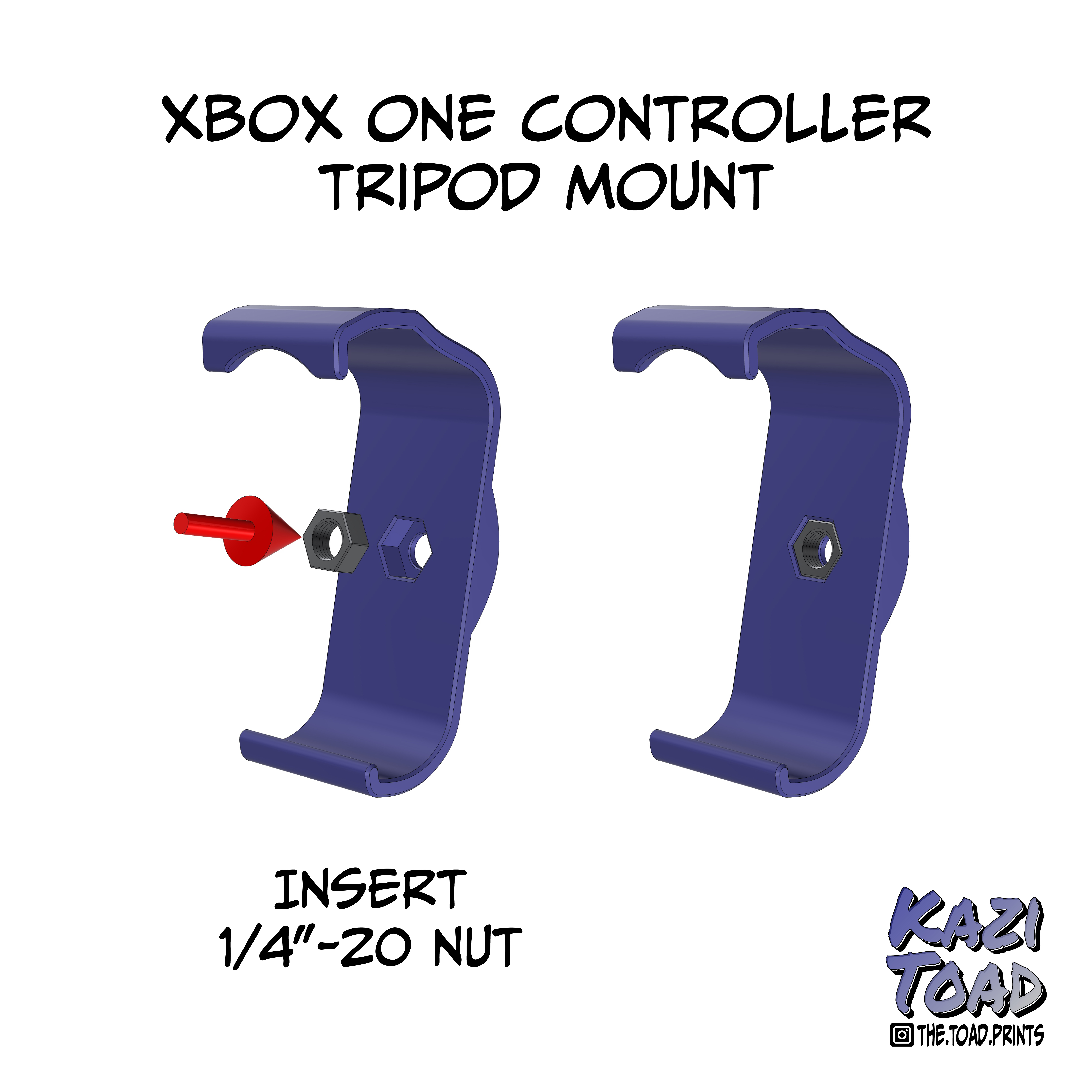 XBox One Controller accessibility mount — miniatura 3