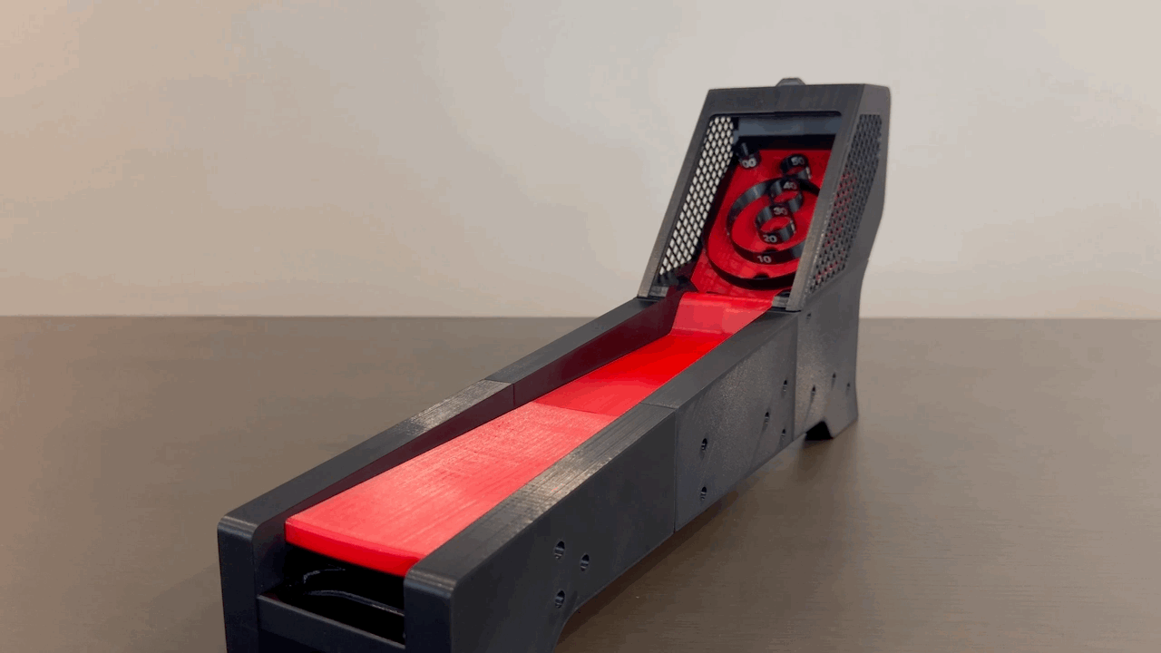 Miniatura 2 do modelo 3D Desktop Skee Ball