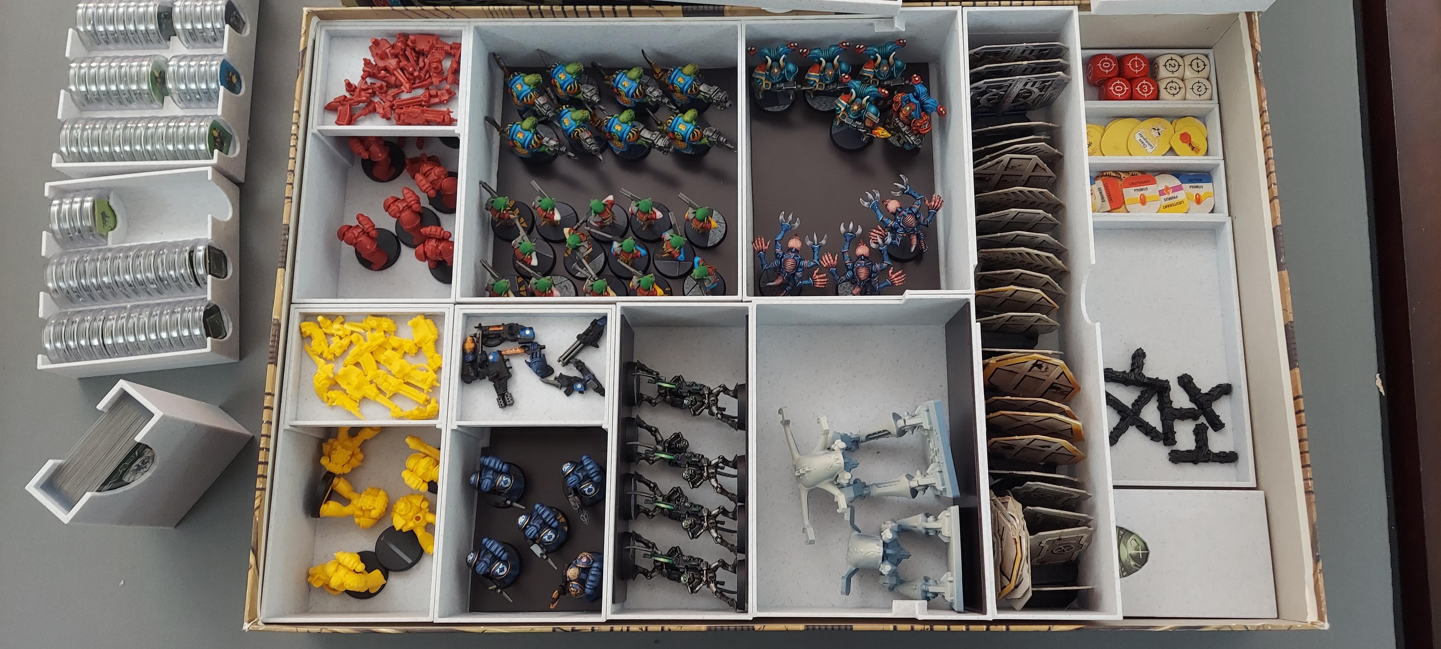 Storage Insert compatible with Space Crusade