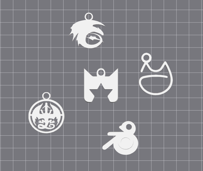 Keychain Bundle + Keychain Maker .blend — miniatura 3