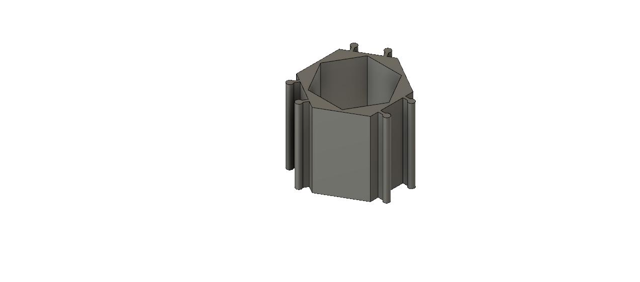 Miniatura 8 do modelo 3D Modular Wine Rack