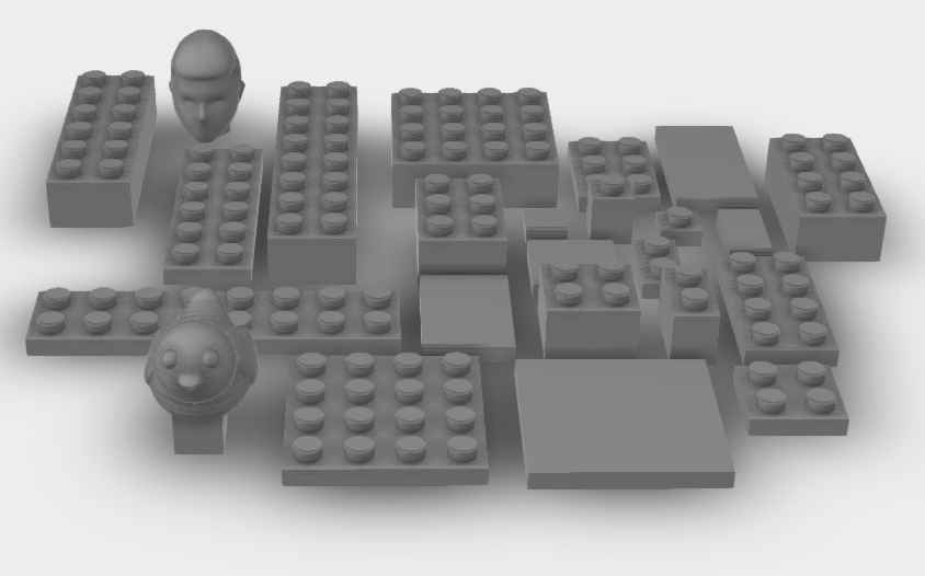 Fully printable Legos! by Jude Download free STL model