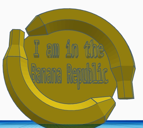banana republic coin
