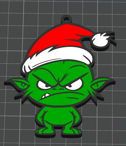 Grinch tree ornament