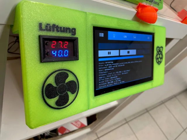 Touch-Display für Ikea Lack Enclosure