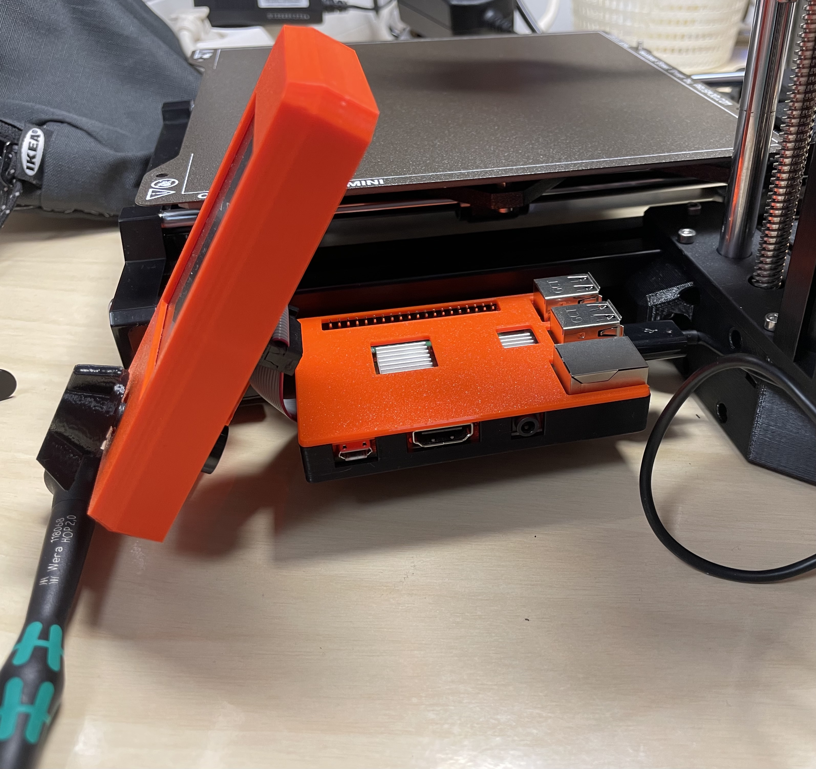 Raspberry Pi case for Prusa Mini