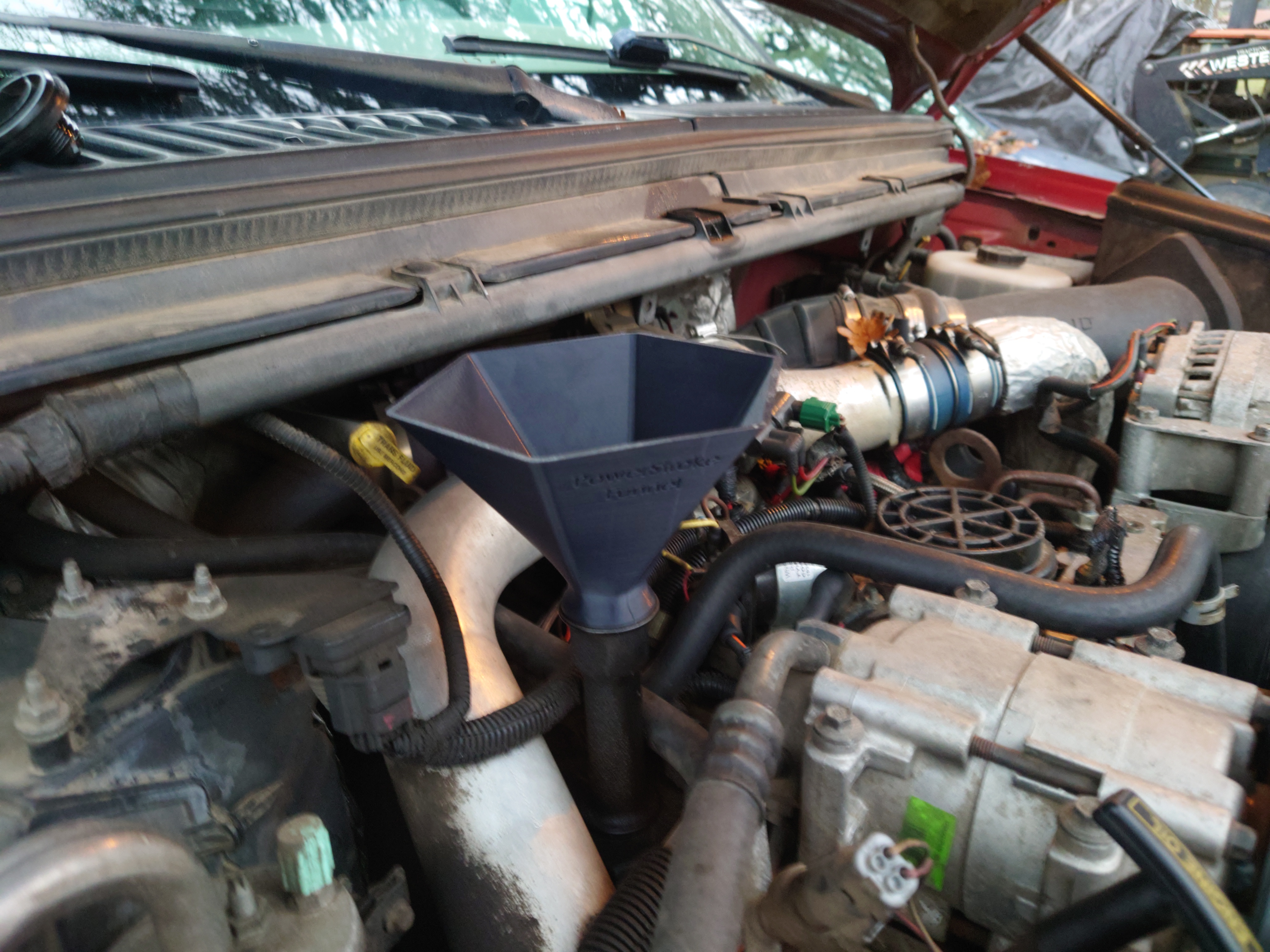 PowerStroke Oil Funnel
