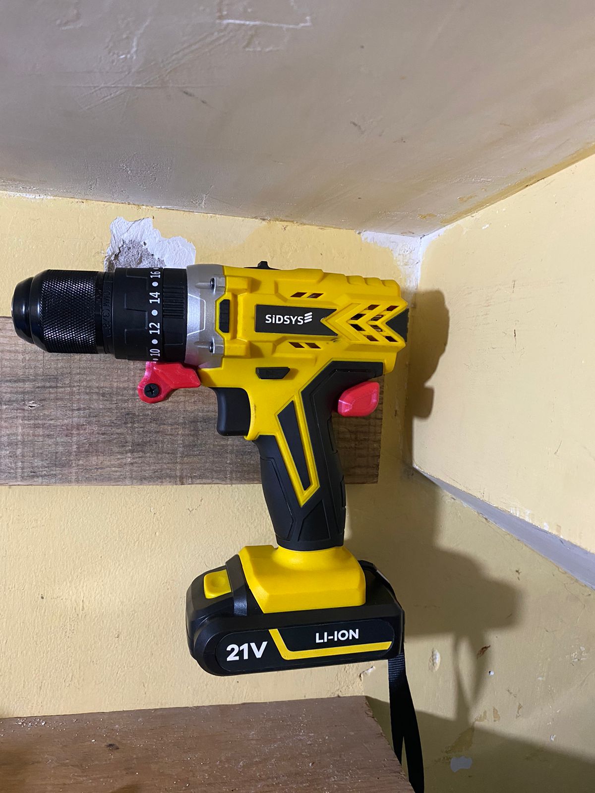 Cordless drill Holder (wall mounted)