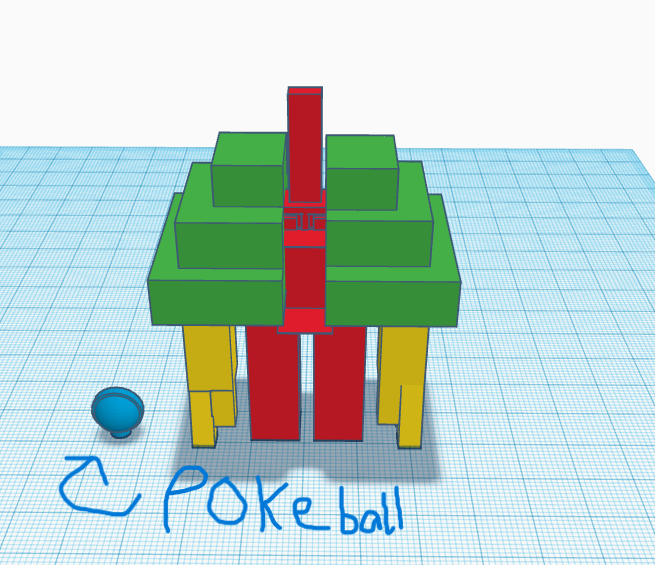 Garganacl + Pokeball (Pokemon) (Low Quality)