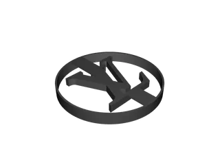 Louis Vuitton Cookie Cutter by Thomas McMaster | Download free STL ...