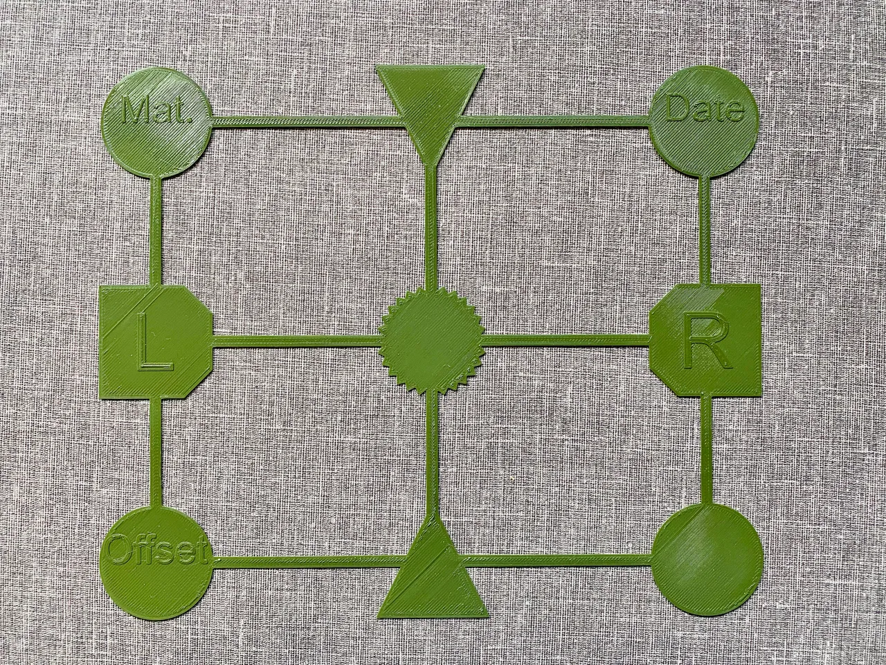 Combined First Layer + Adhesion Test por R3D | Descargar modelo STL  gratuito 