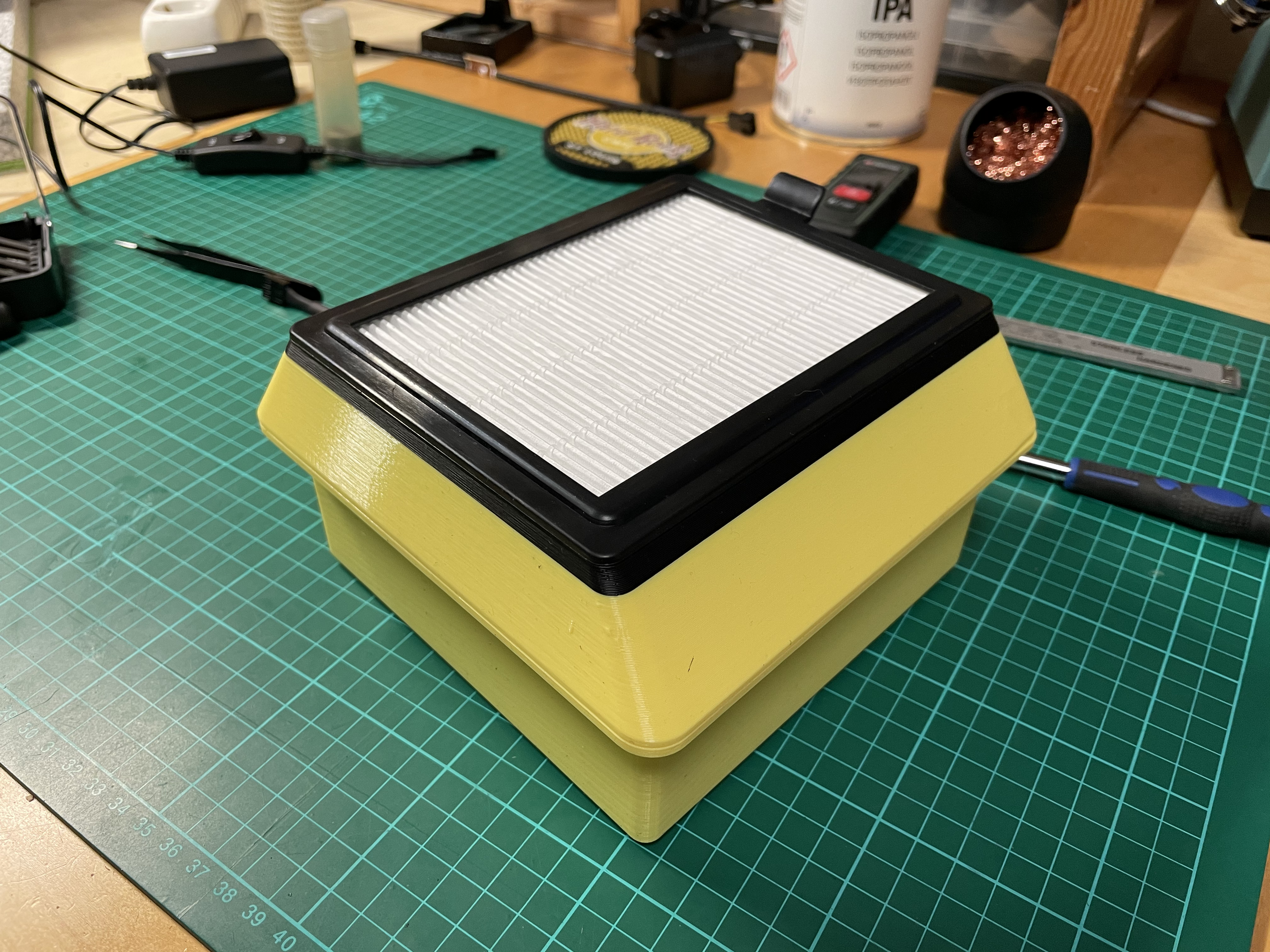 Ikea Enclosure Noctua Hepa Active Carbon filter