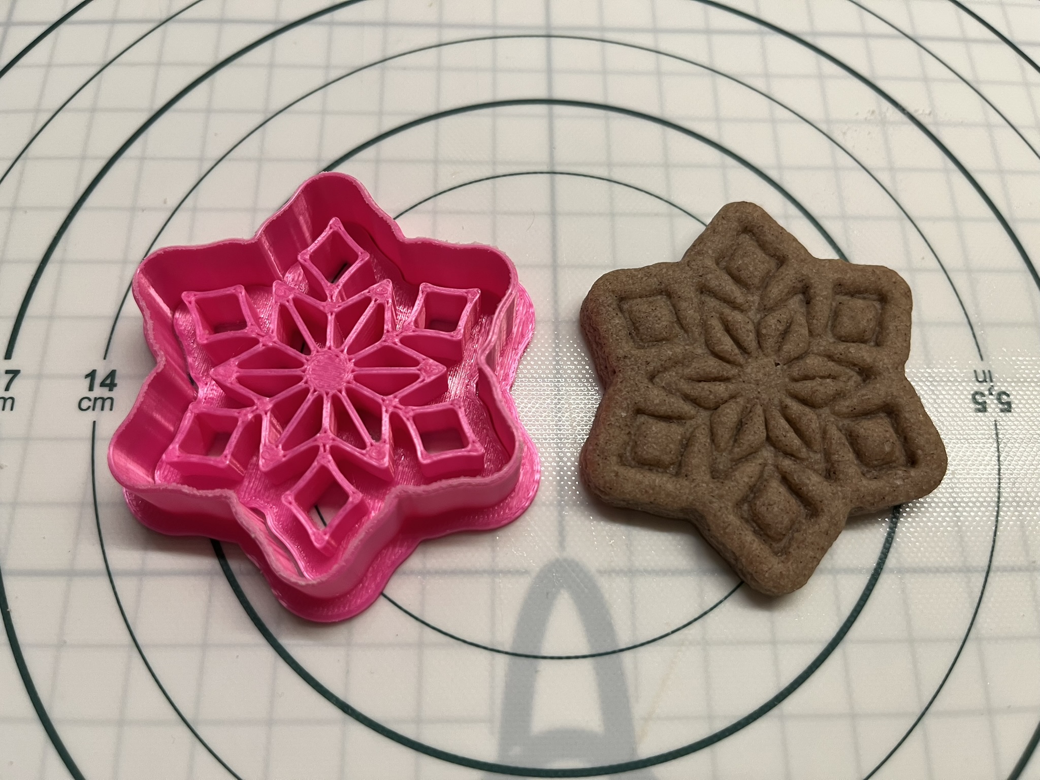 Snowflake 5 cookie cutter