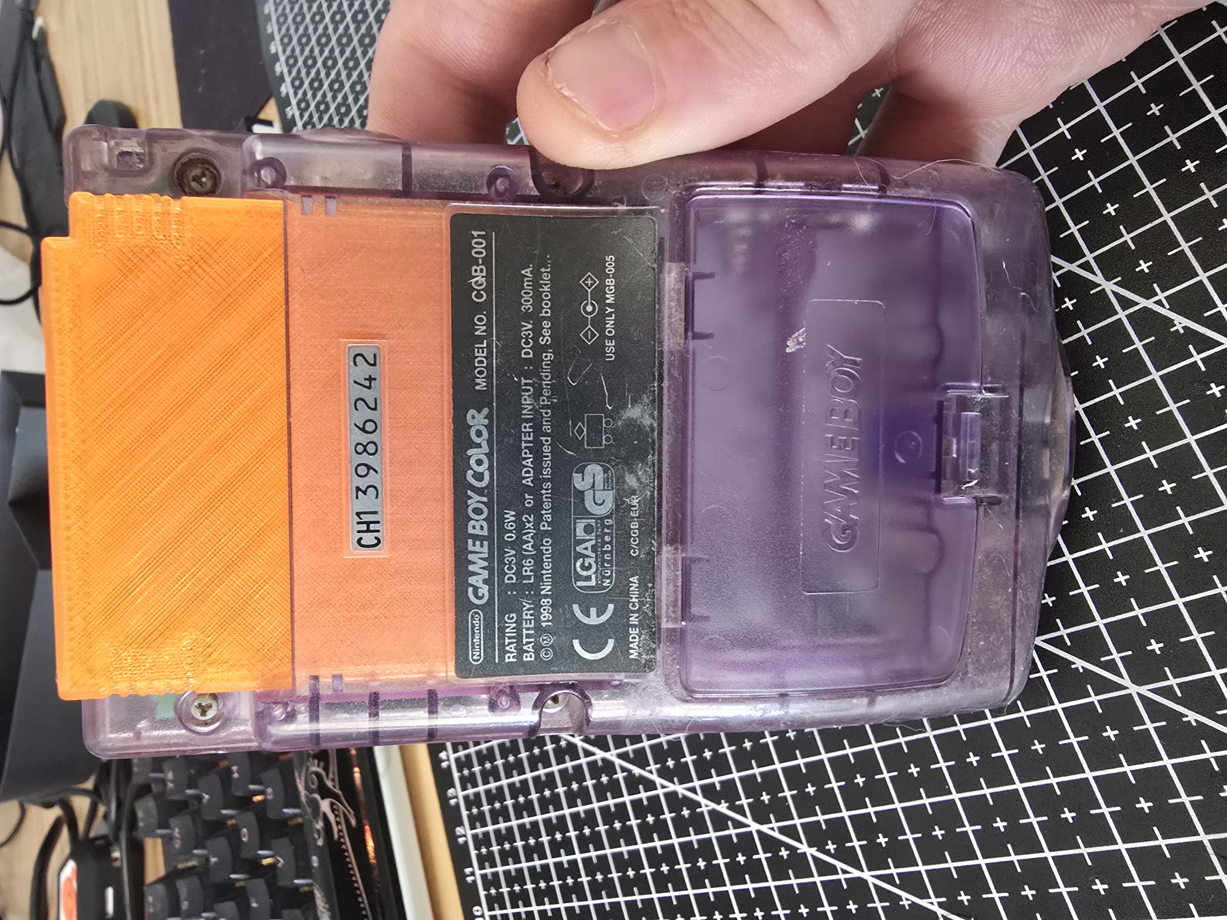 [Blank Remix] GameboyCartCAD_FDM_Optimized
