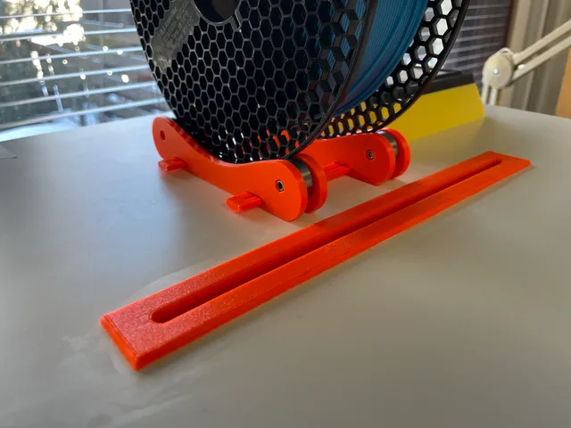 Ikea Lack Enclosure wide filament guide
