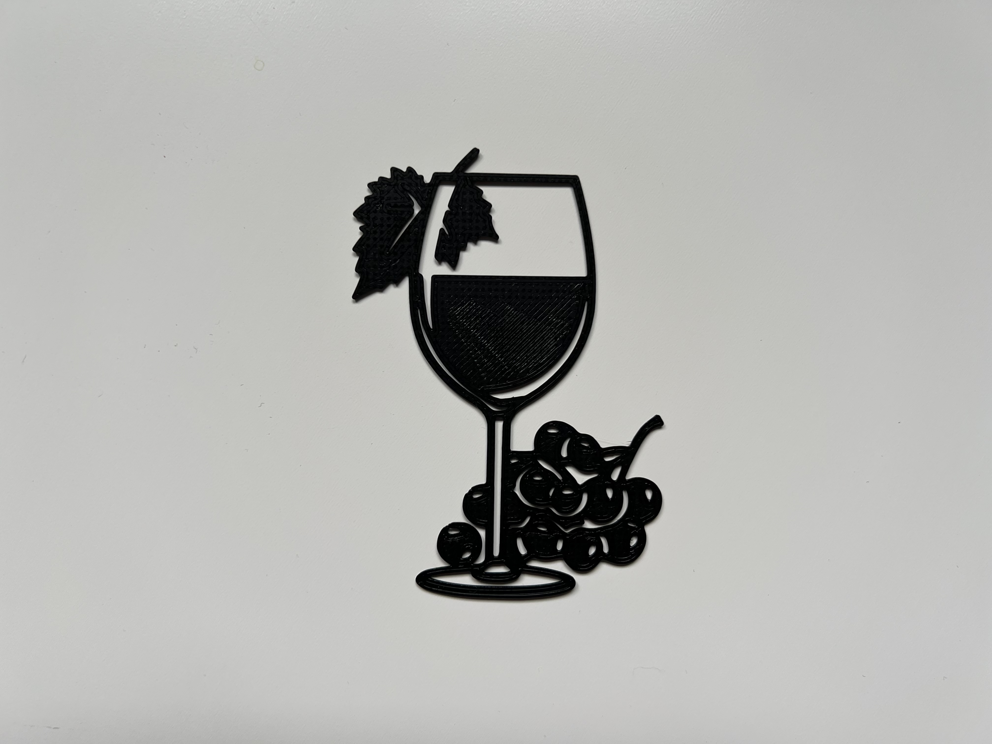 Glass Of Wine Wall Art #1