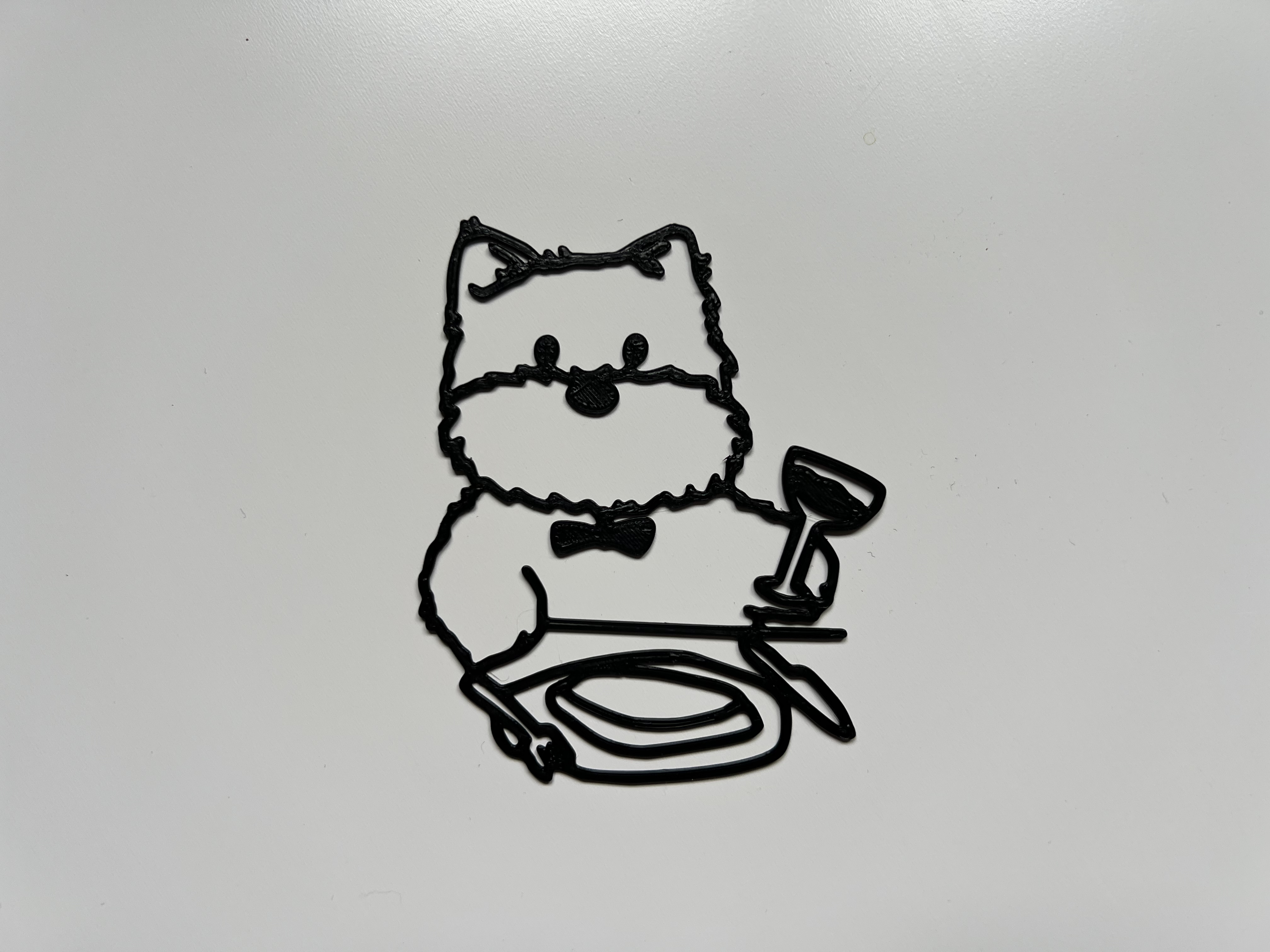 Cute Dog Dining Wall Art #1