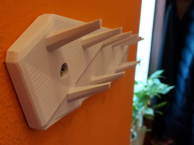 Cubistic key hooks