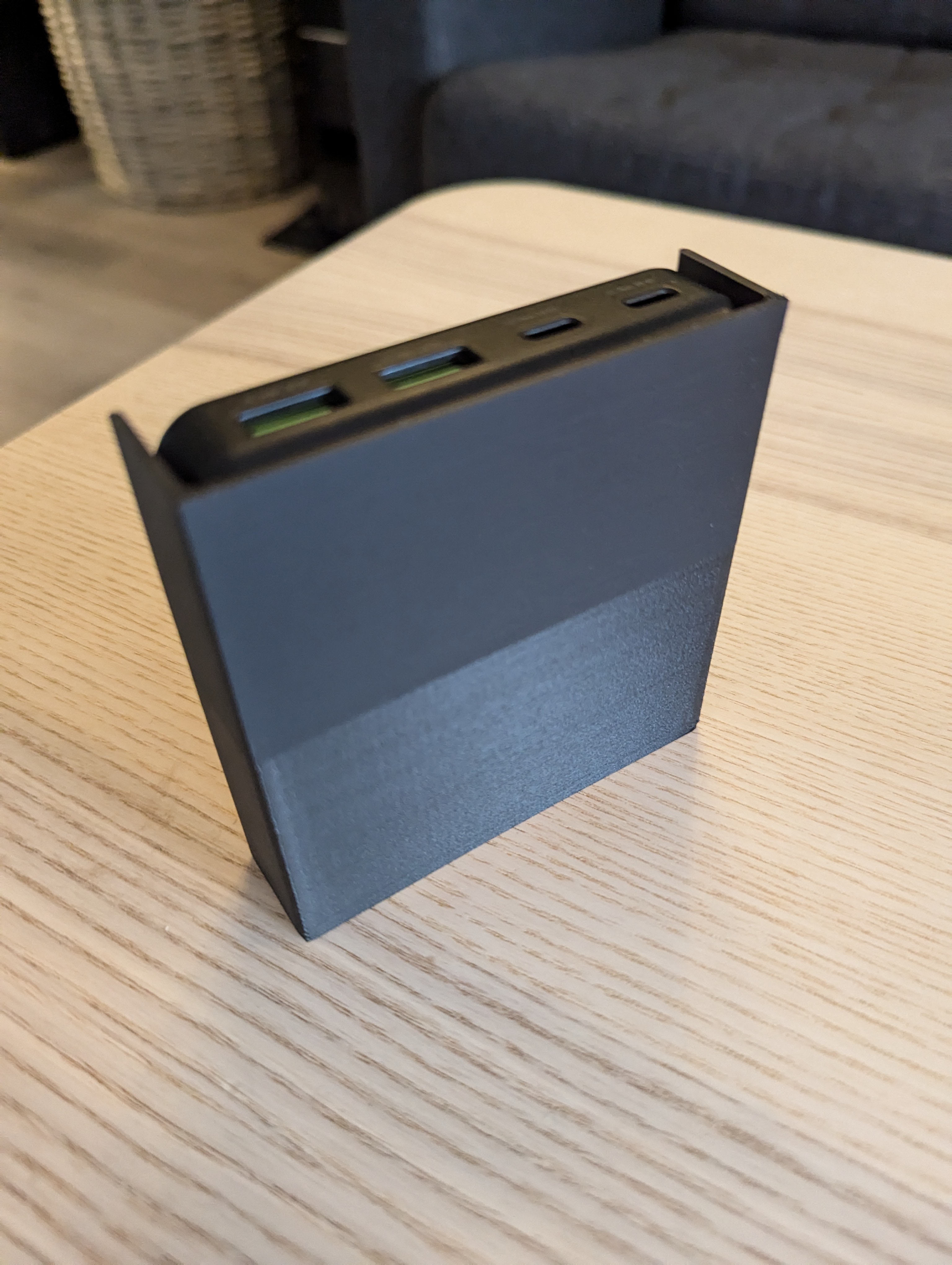 Power Brick Holder (Parameterized) — miniatura 3