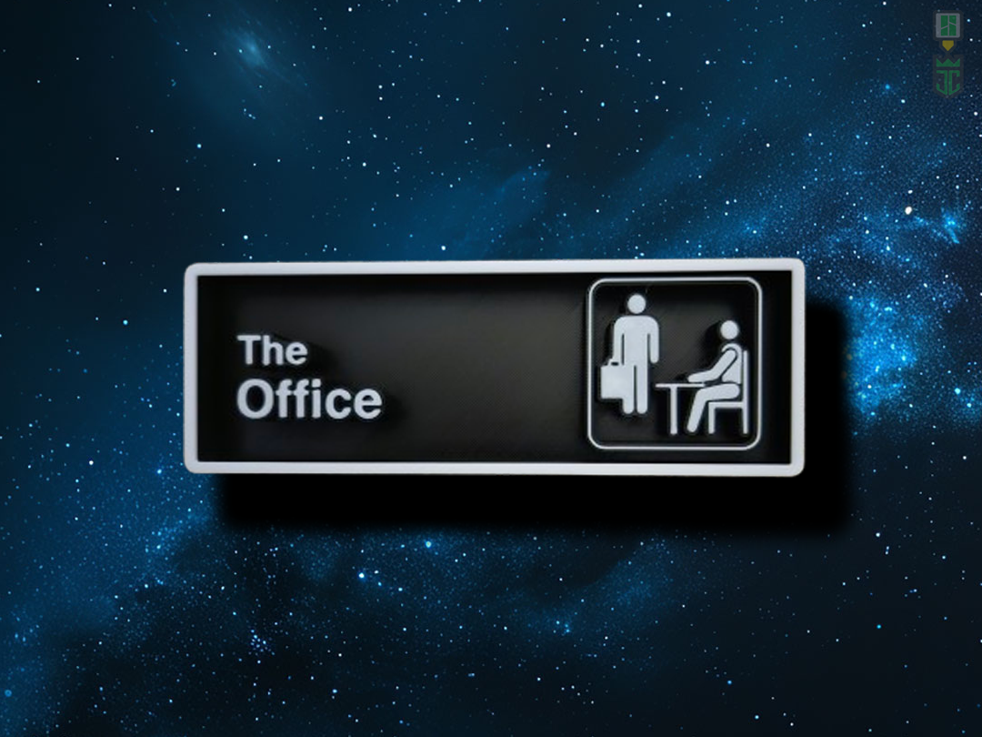The Office Cinema Film Room Sign Box