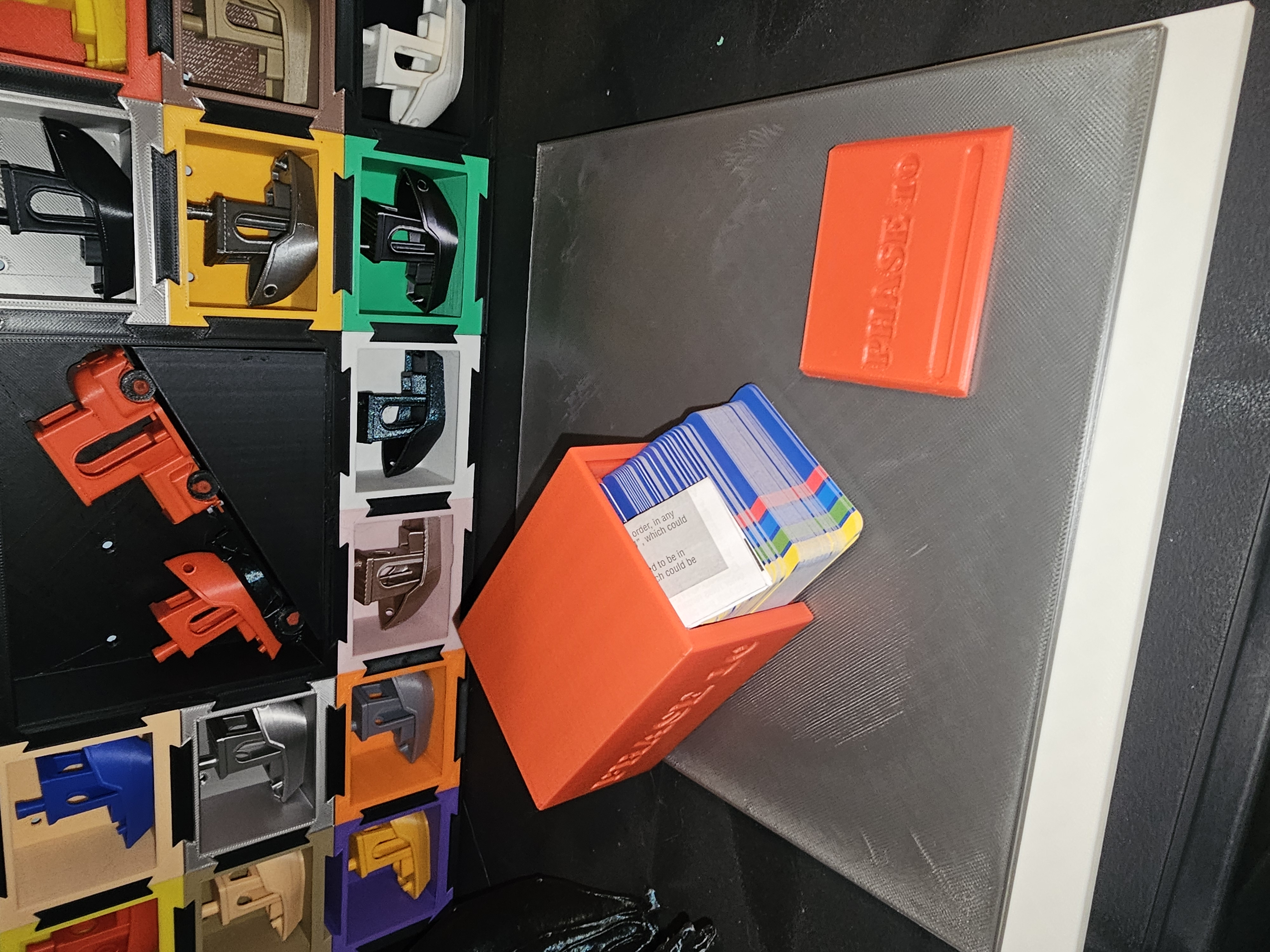 Phase 10 card box.