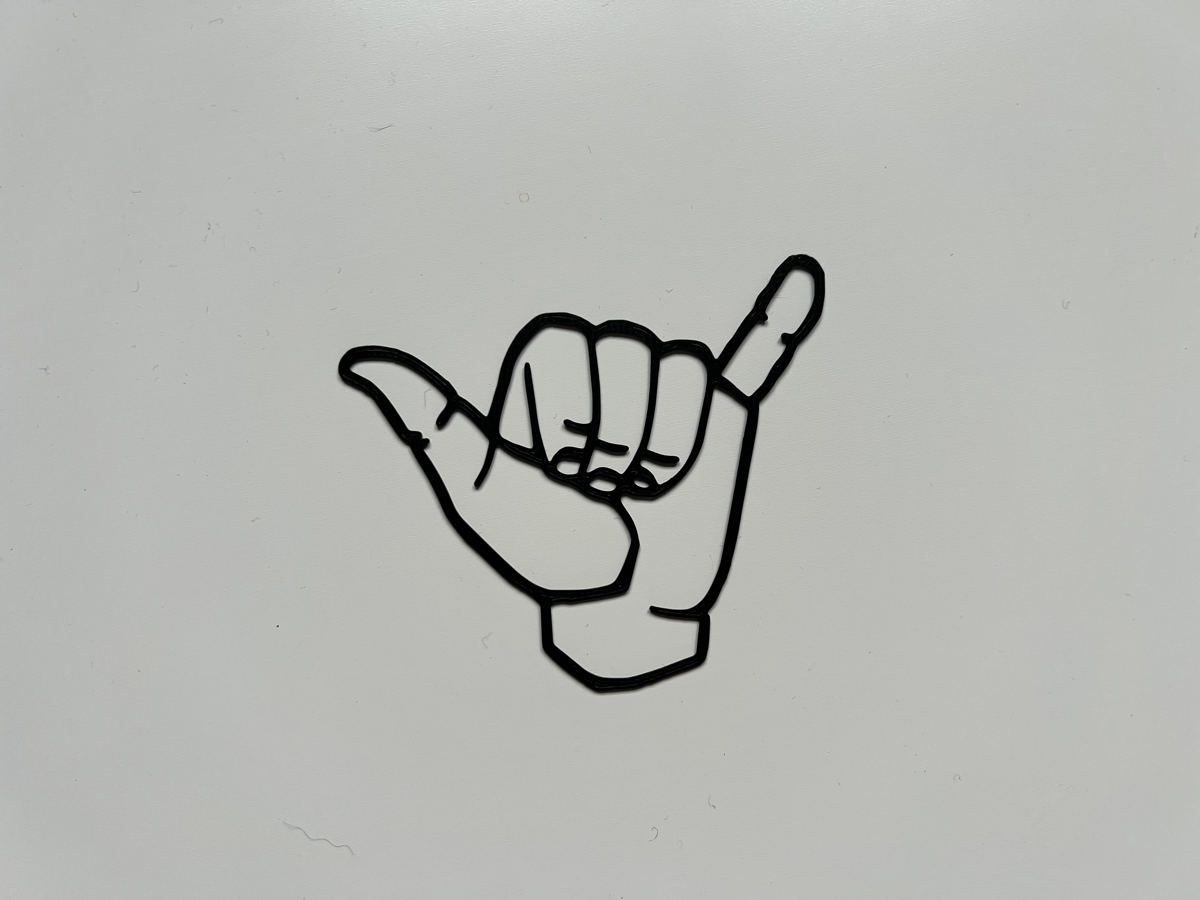 Shaka Sign Wall Art #1