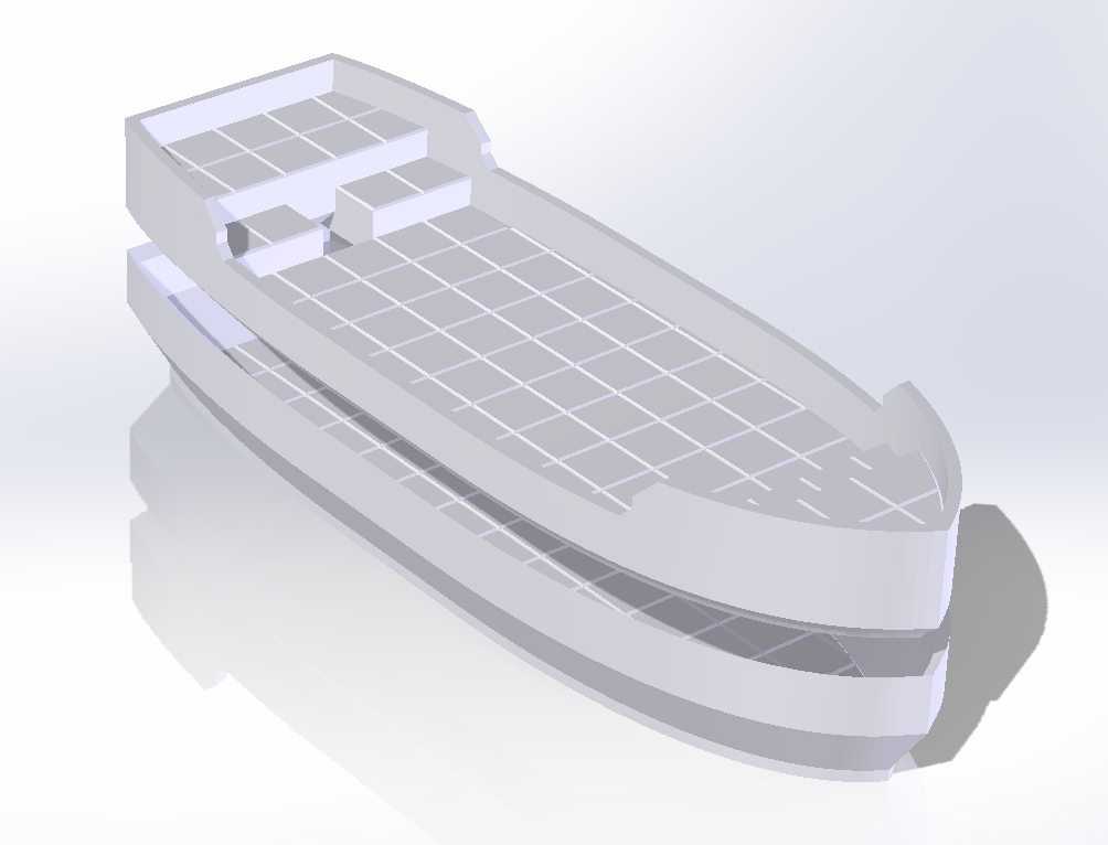 Spacers for a Longer TTRPG Boat - Remix