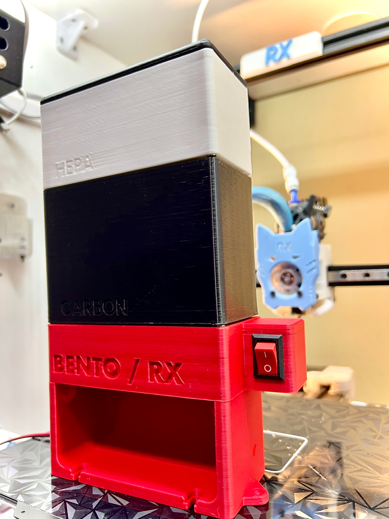 Bento Box improved with on/off switch