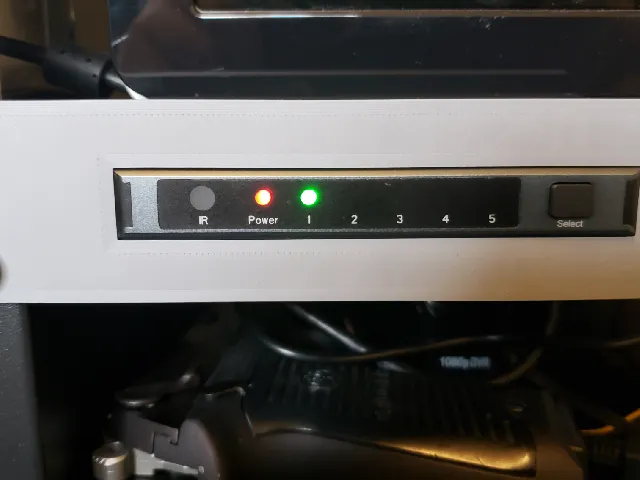 1U Gana 5in1Out HDMI switch mount
