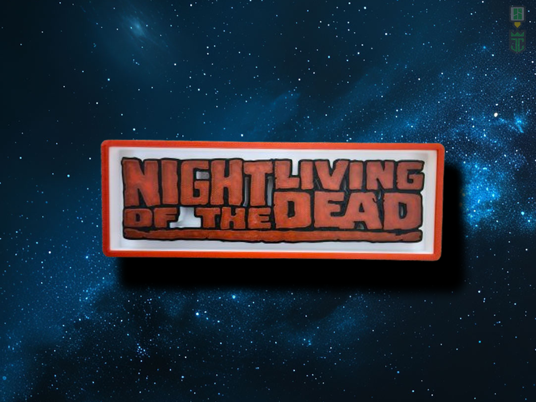 Night of the Living Dead Cinema Film Room Sign Box