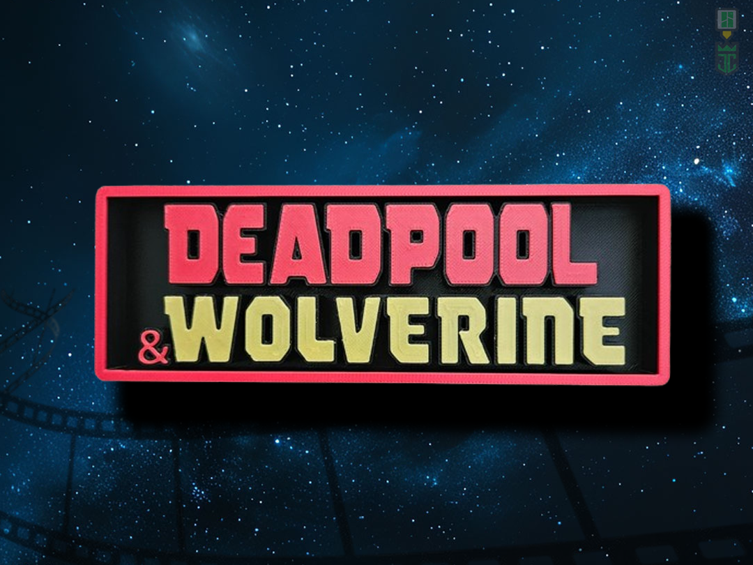 Deadpool & Wolverine Cinema Film Room Sign Box