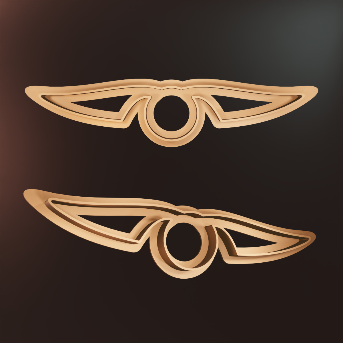 Snitch Cookie Cutter Outline