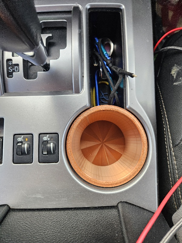 Miniatura 2 do modelo 3D 5th Gen 4Runner cup holder insert