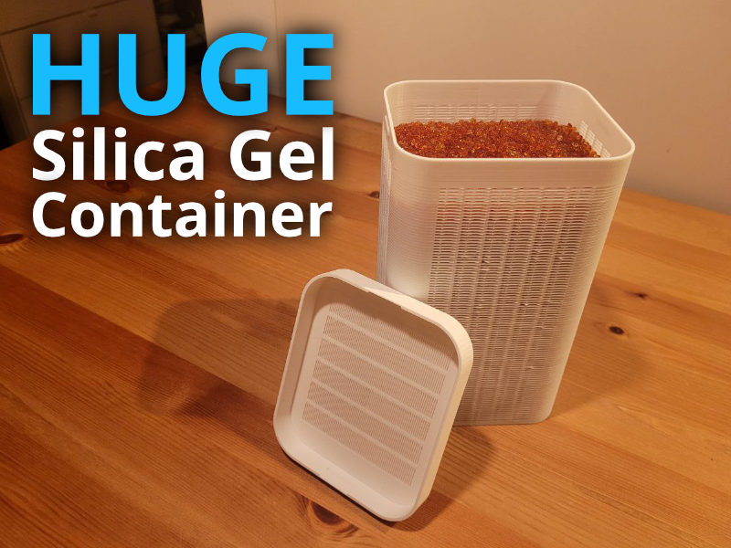 Huge Silica Gel Container - Desiccant Box