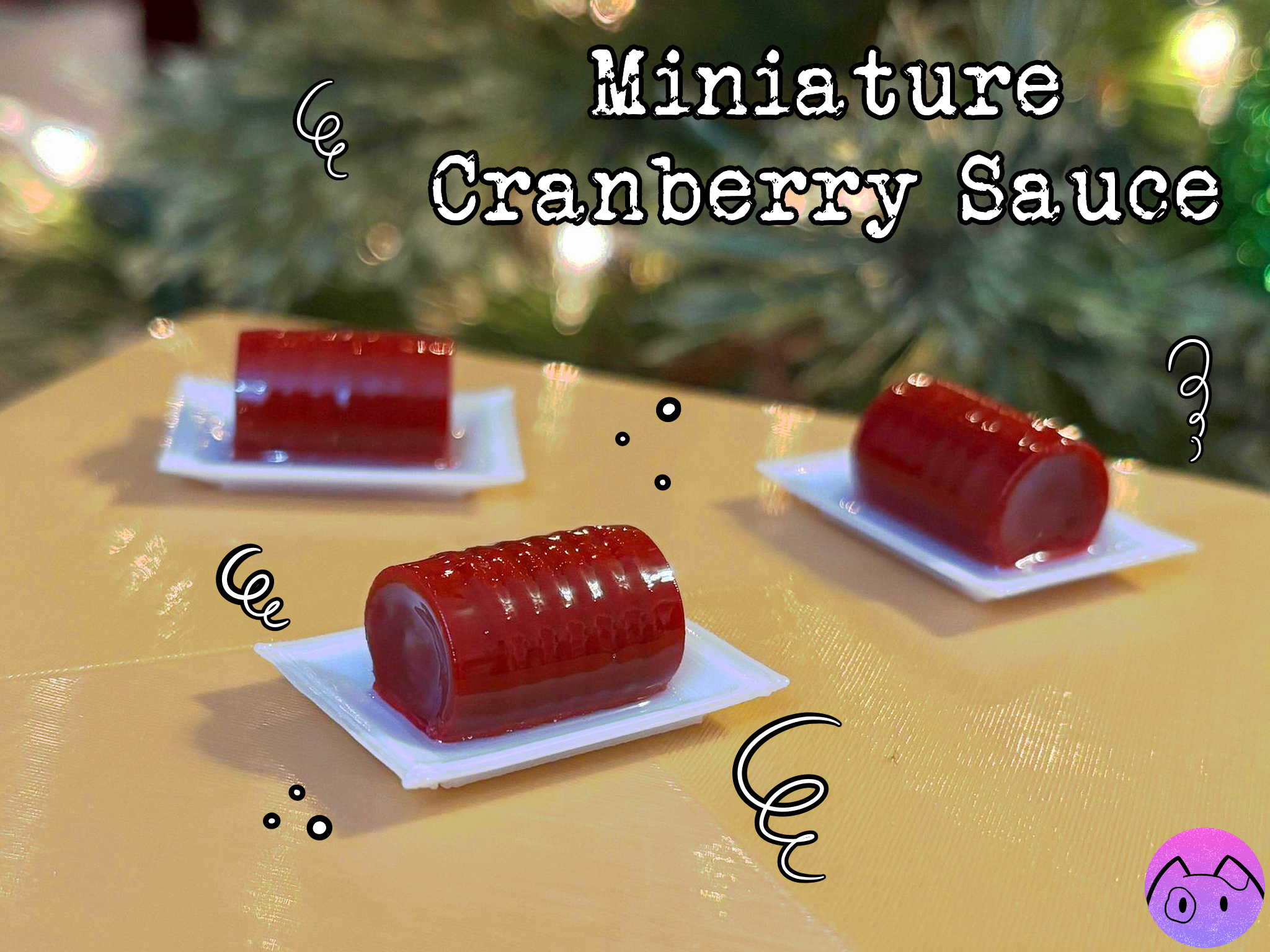 Miniature Cranberry Sauce