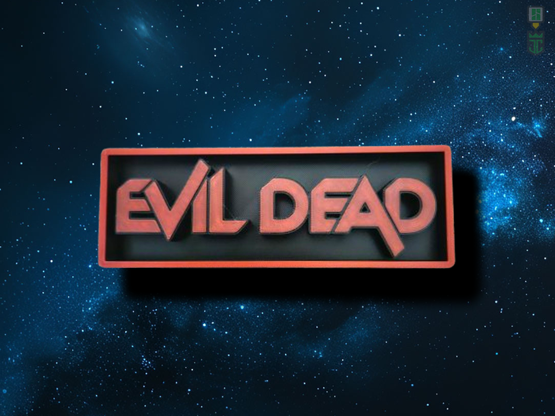 Evil Dead Cinema Film Room Sign Box
