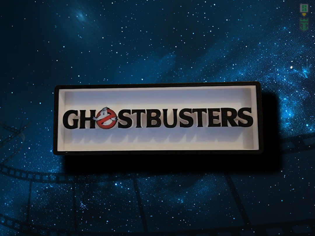 Ghostbusters Cinema Film Room Sign Box