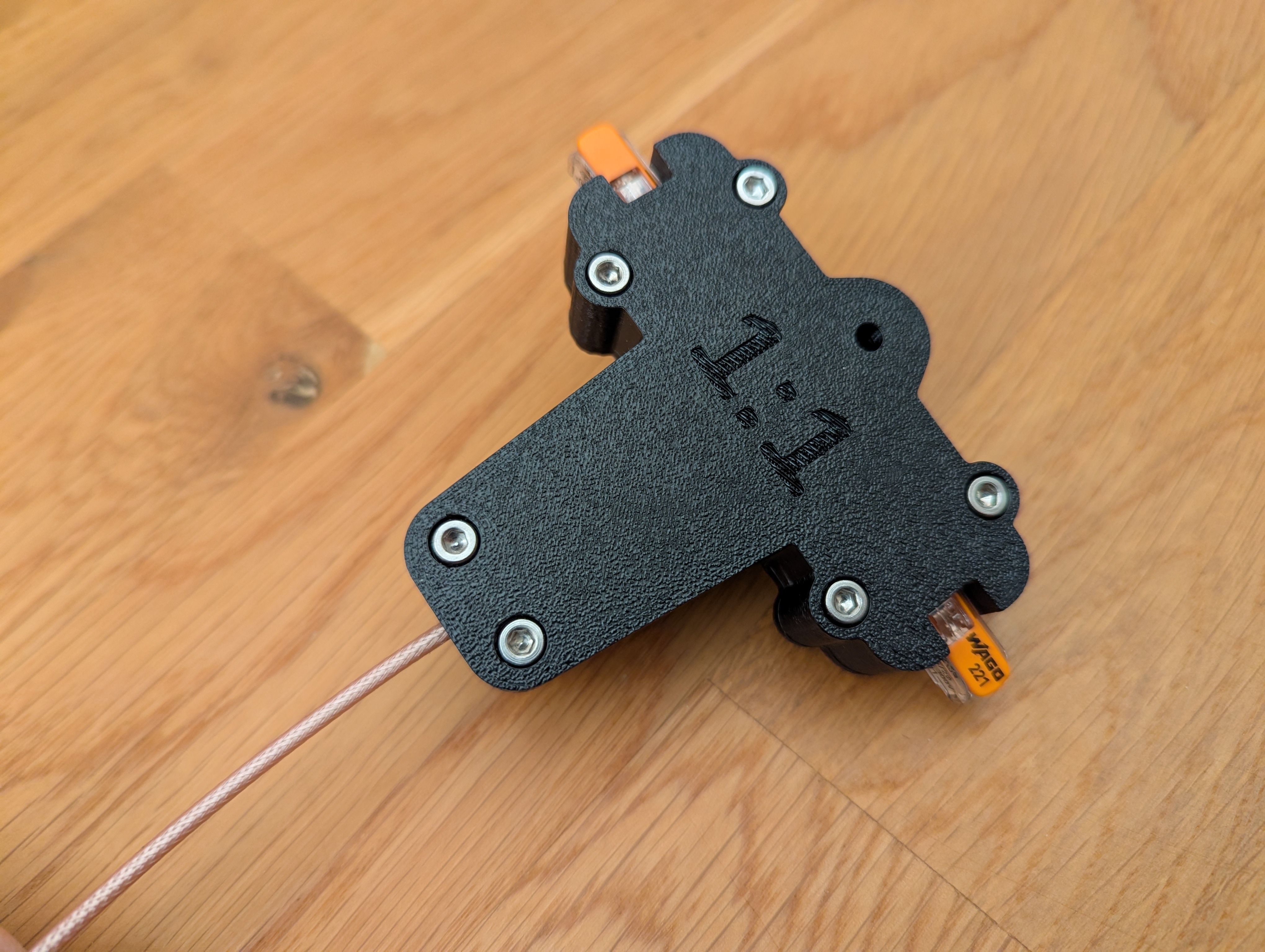 QRP Antenna balun with WAGO terminal